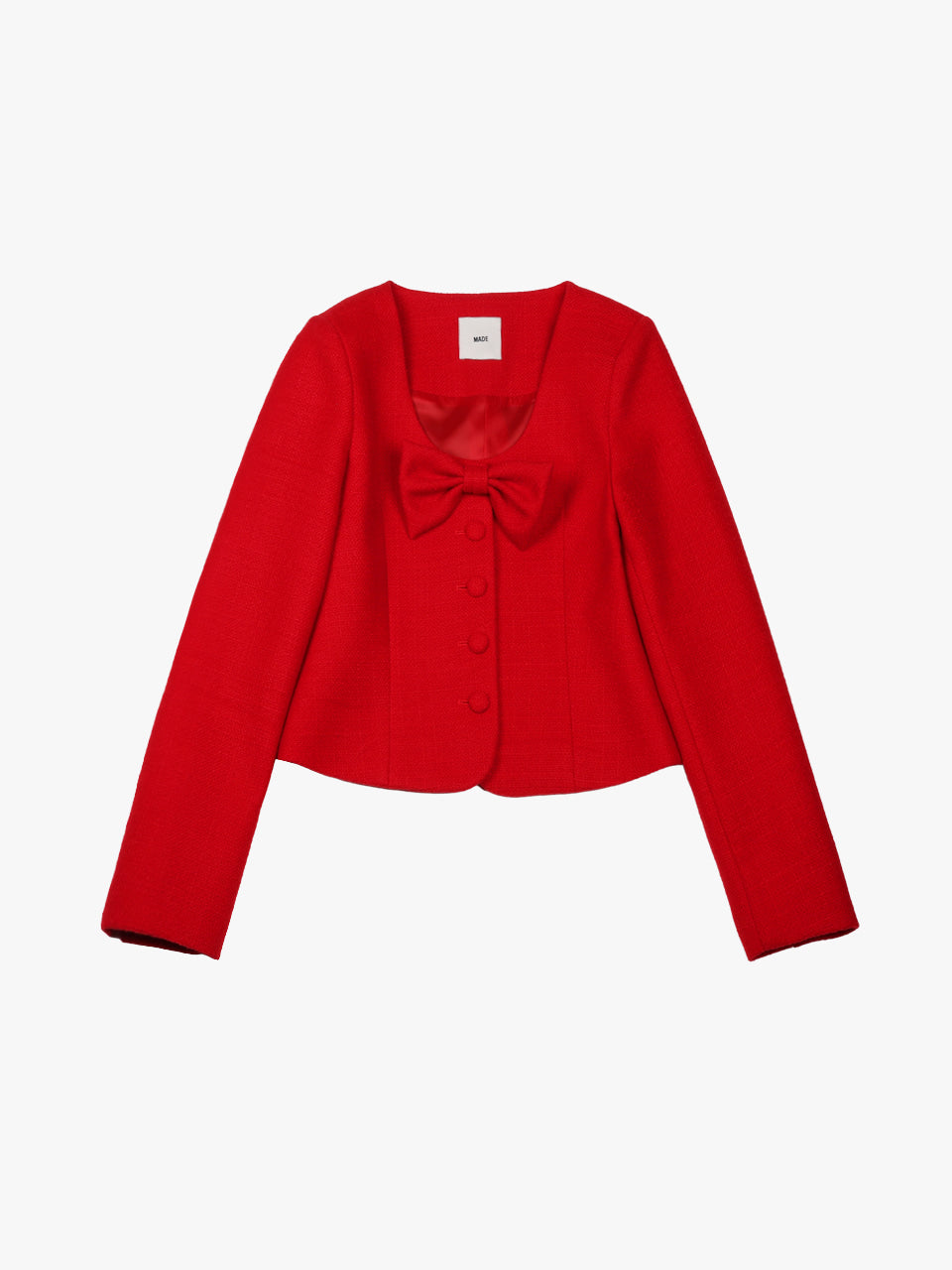 【A MA:DE 2025AW】Ribbon jacket ( 3color )