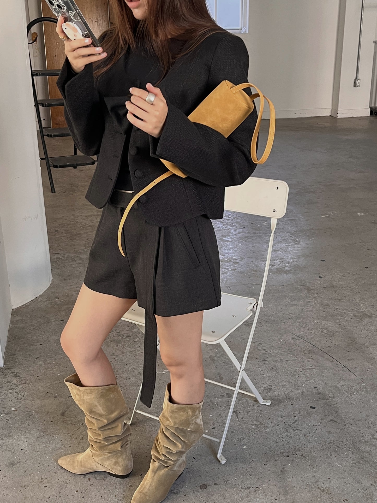 【A MA:DE 2025AW】Ribbon jacket ( 3color )