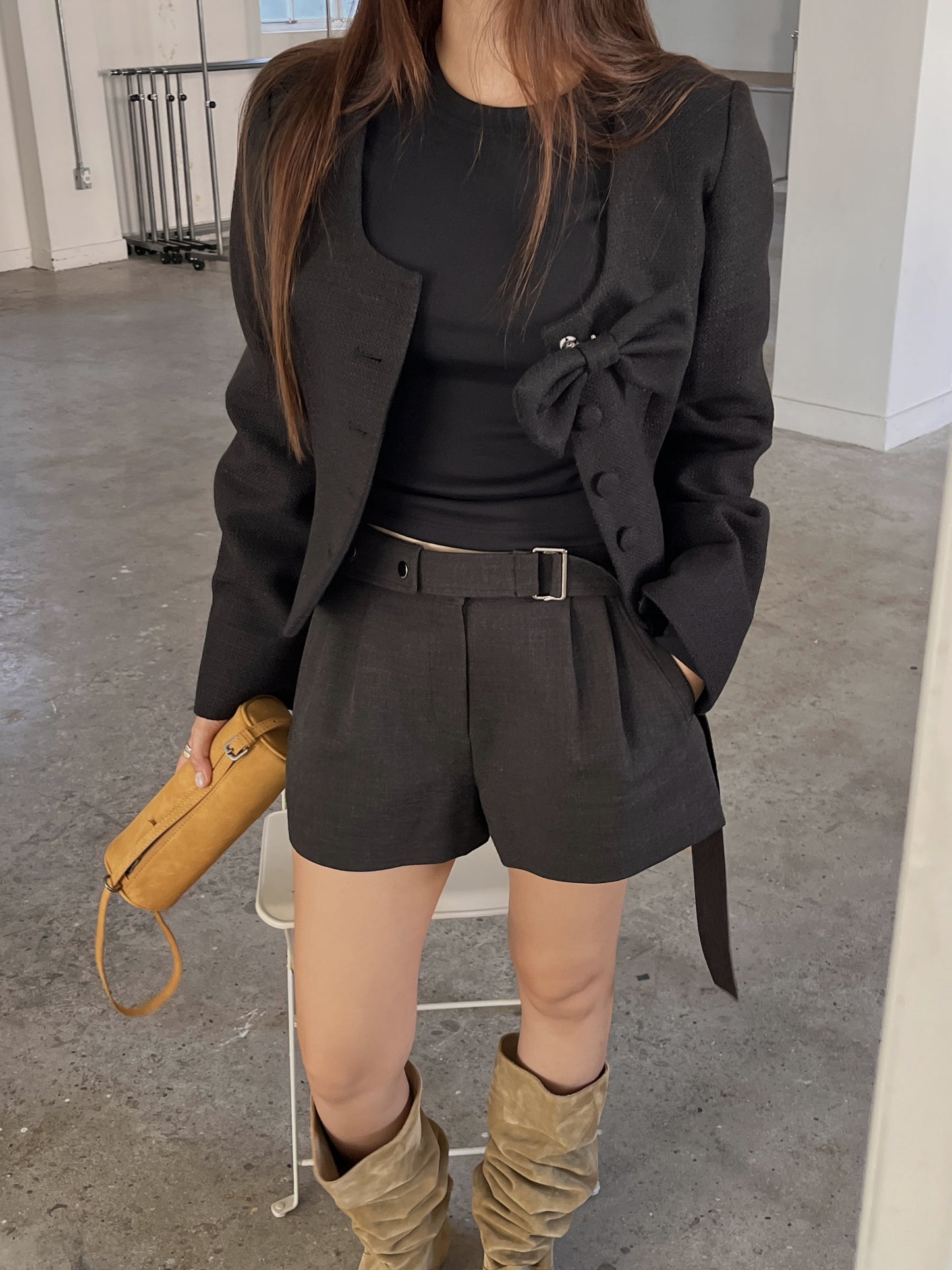 【A MA:DE 2025AW】Ribbon jacket ( 3color )