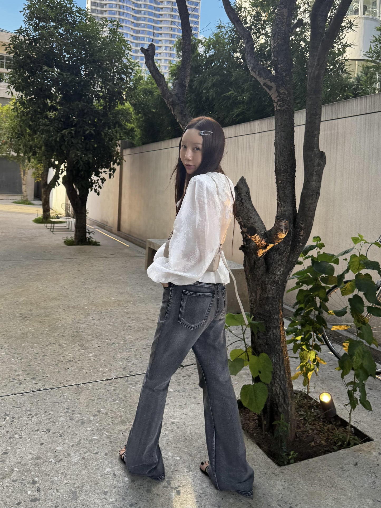 【A MA:DE 2025AW】Limit unbal denim pants ( 2color )