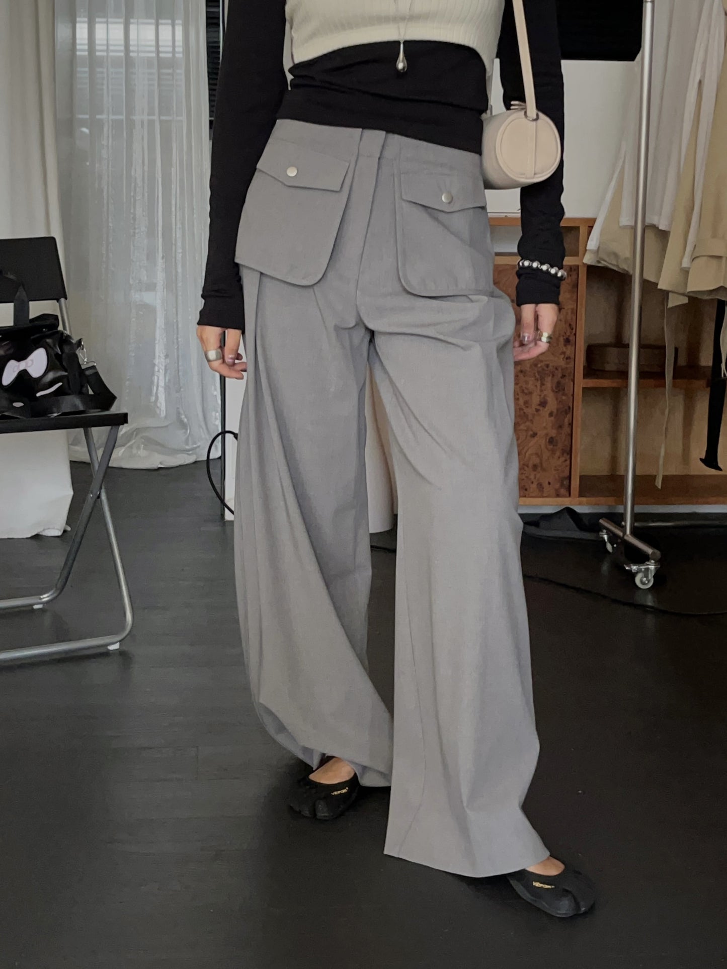 【A MA:DE 2025AW】Poster pants ( 2color )