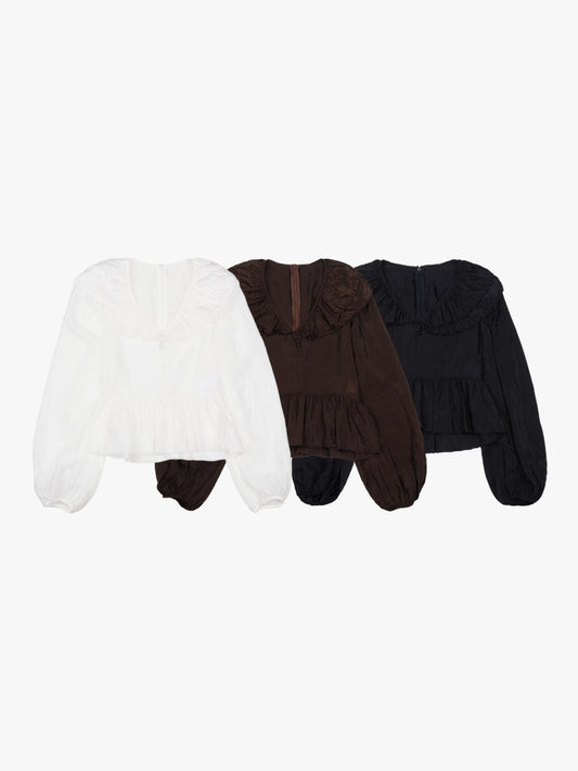 【A MA:DE 2025AW】Humming blouse ( 3color )