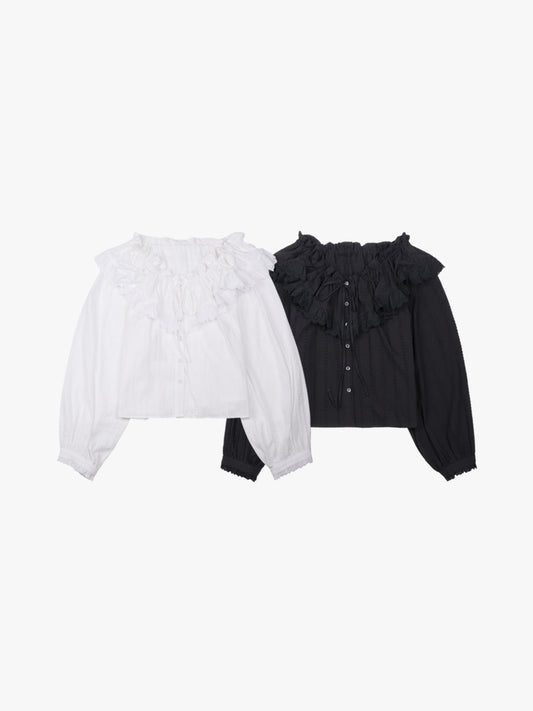 【A MA:DE 2025AW】Sugar blouse ( 2color )