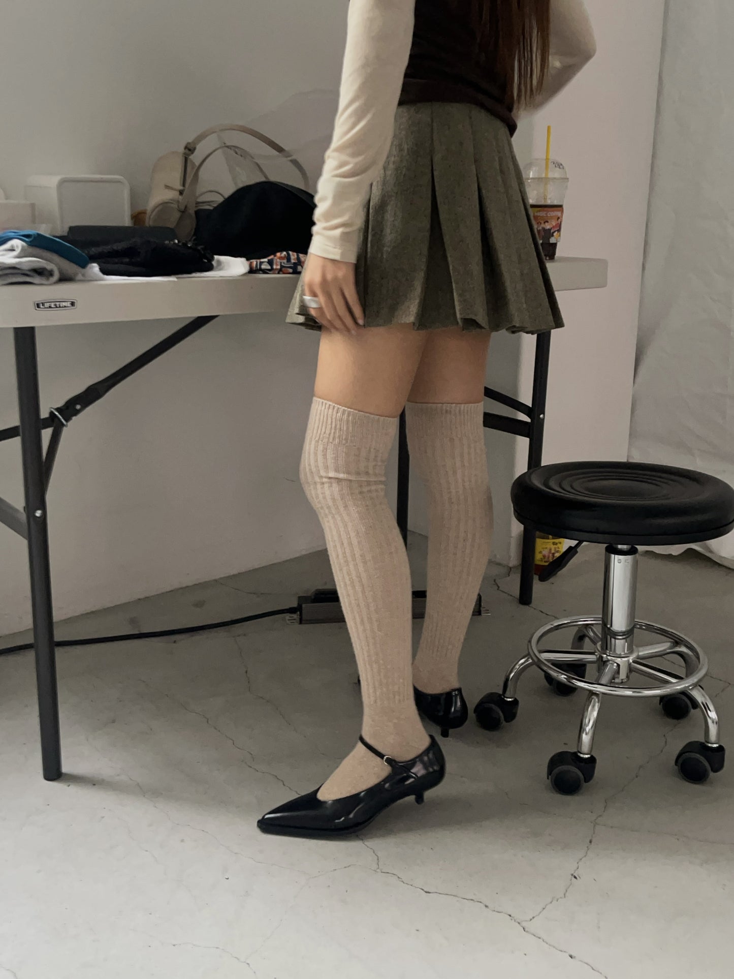 【A MA:DE 2025AW】Herring born skirt ( 2color )