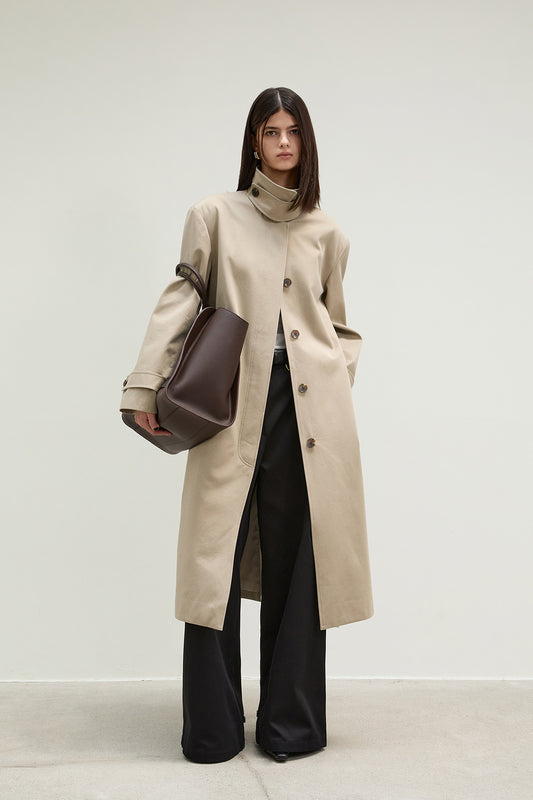 【BLOSSOM H COMPANY 2025AW】REMAR HIDDEN TRENCH COAT