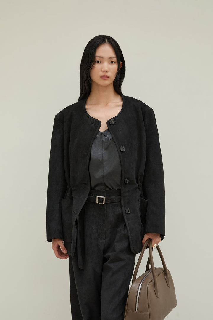 [BLOSSOM H COMPANY 2025AW] GAEIL SUEDE JACKET