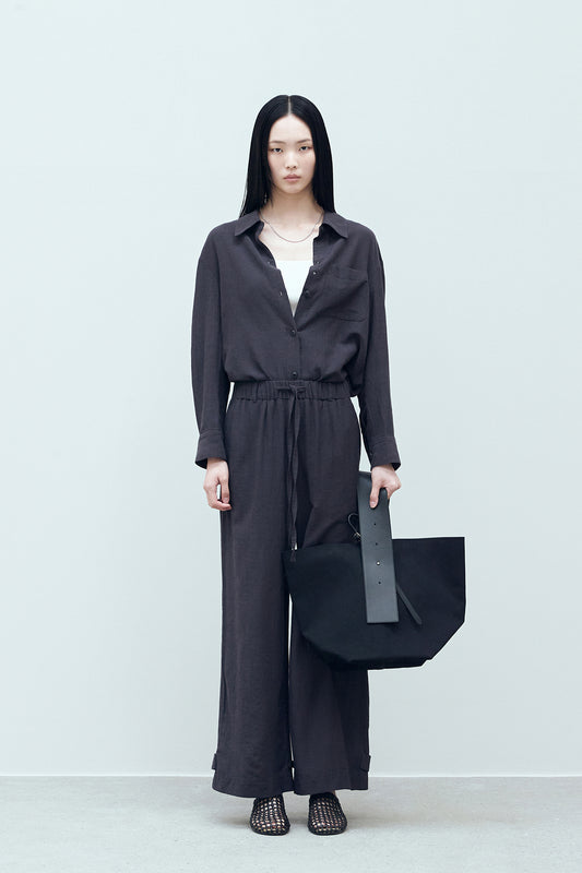 [BLOSSOM H COMPANY 2025SS] MOUR COTTON BANDING PANTS