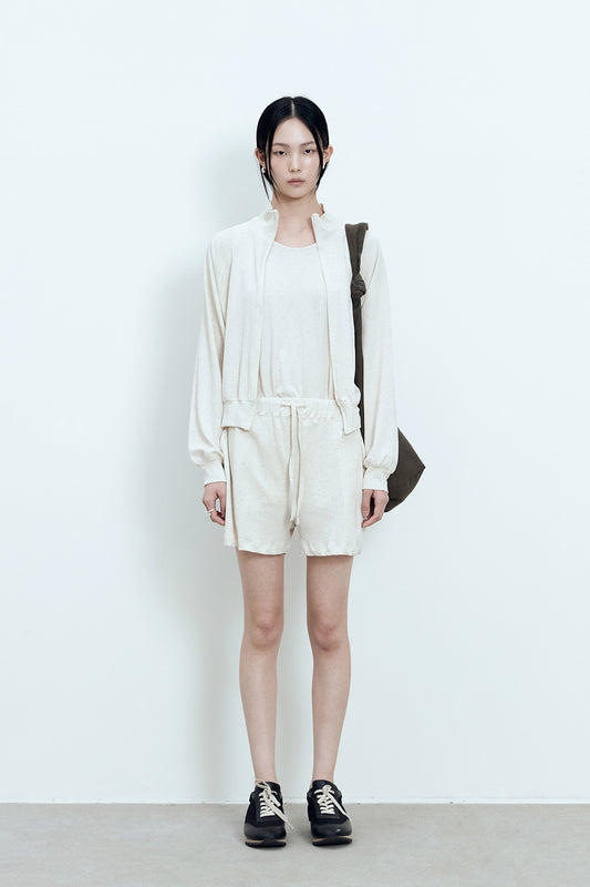 [BLOSSOM H COMPANY 2025SS] CODE LINEN SHORT PANTS