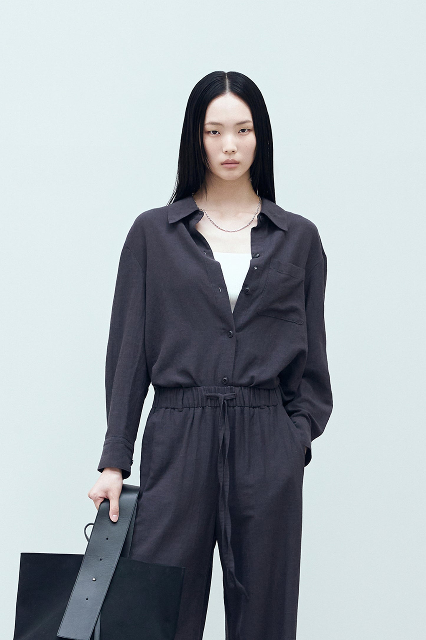 【BLOSSOM H COMPANY 2025SS】MOUR COTTON SHIRT