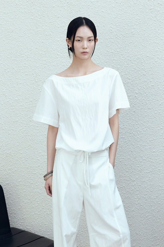 【BLOSSOM H COMPANY 2025SS】ALVIN STRING BLOUSE