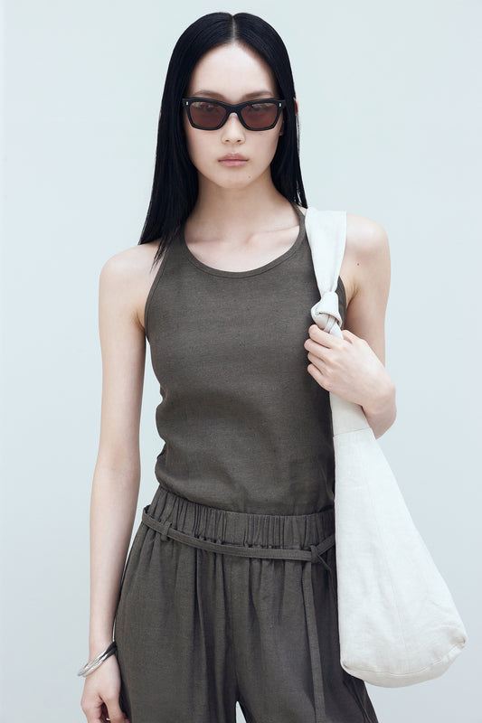 【BLOSSOM H COMPANY 2025SS】MANE TANK TOP