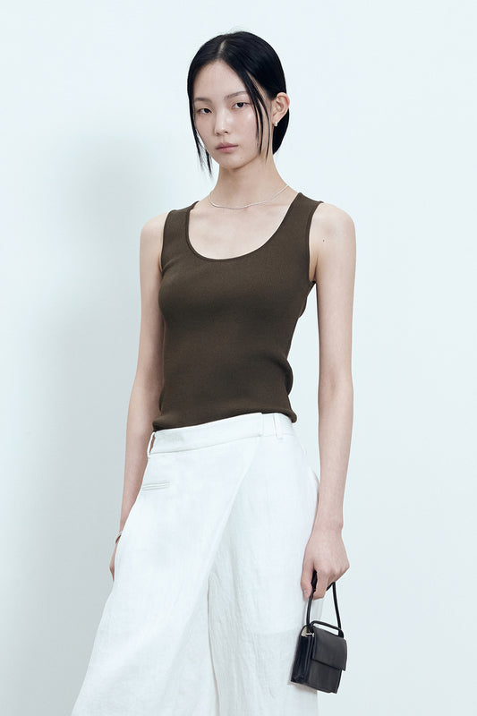 【BLOSSOM H COMPANY 2025SS】ELDO SLEEVELESS KNIT