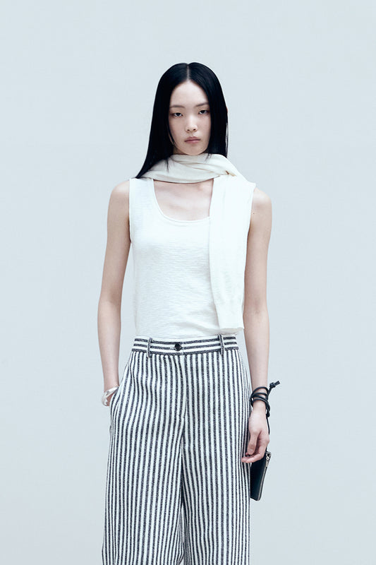 【BLOSSOM H COMPANY 2025SS】REN SLEEVELESS KNIT