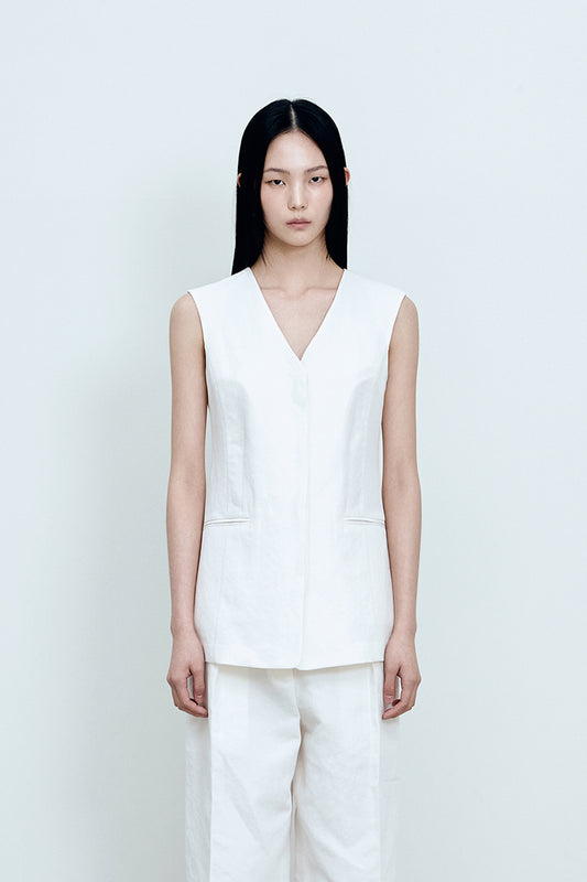 【BLOSSOM H COMPANY 2025SS】VATE HIDDEN VEST