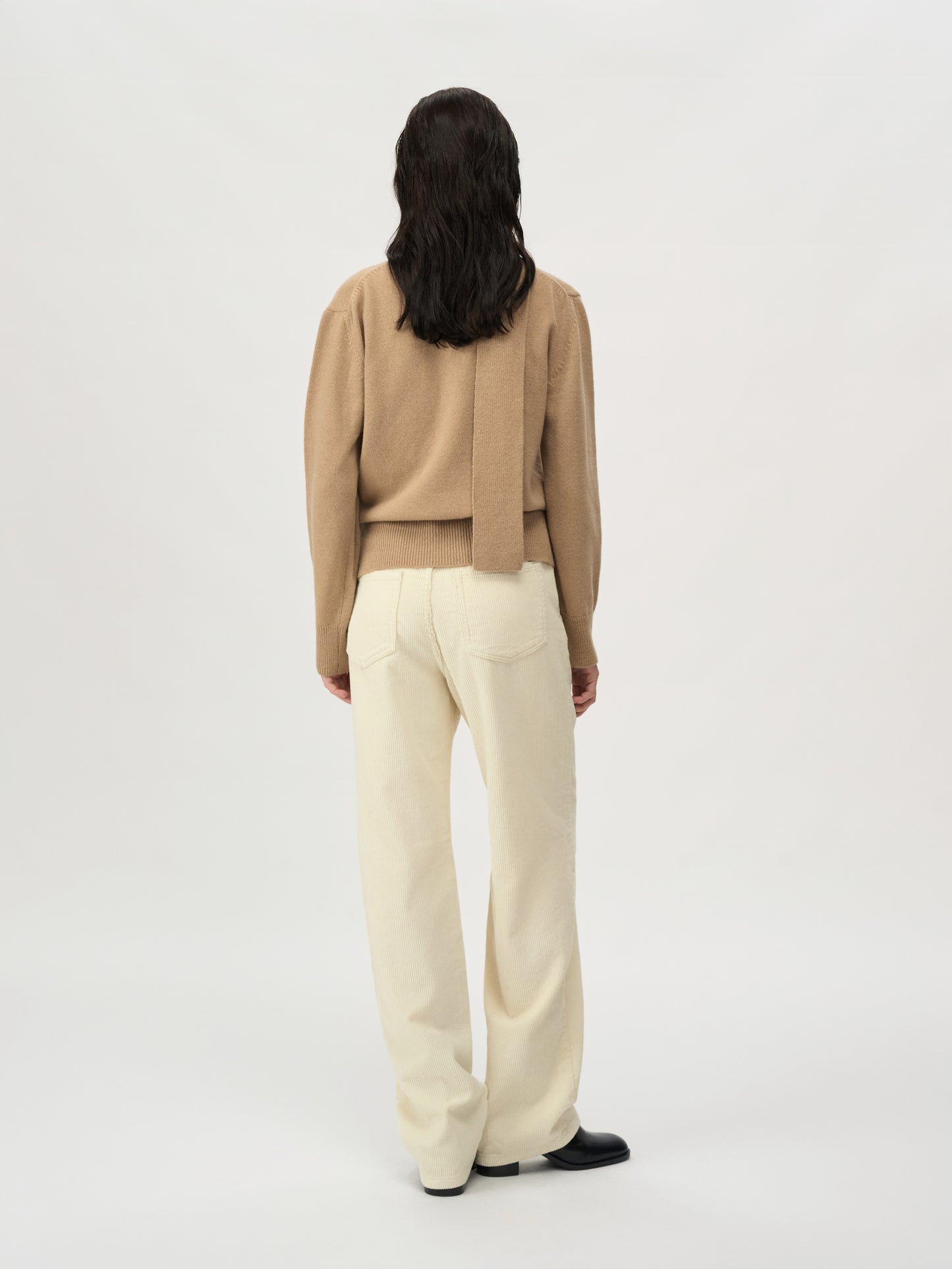 【MAGJAY 2025AW】Wool 100 Scarf Set Cardigan