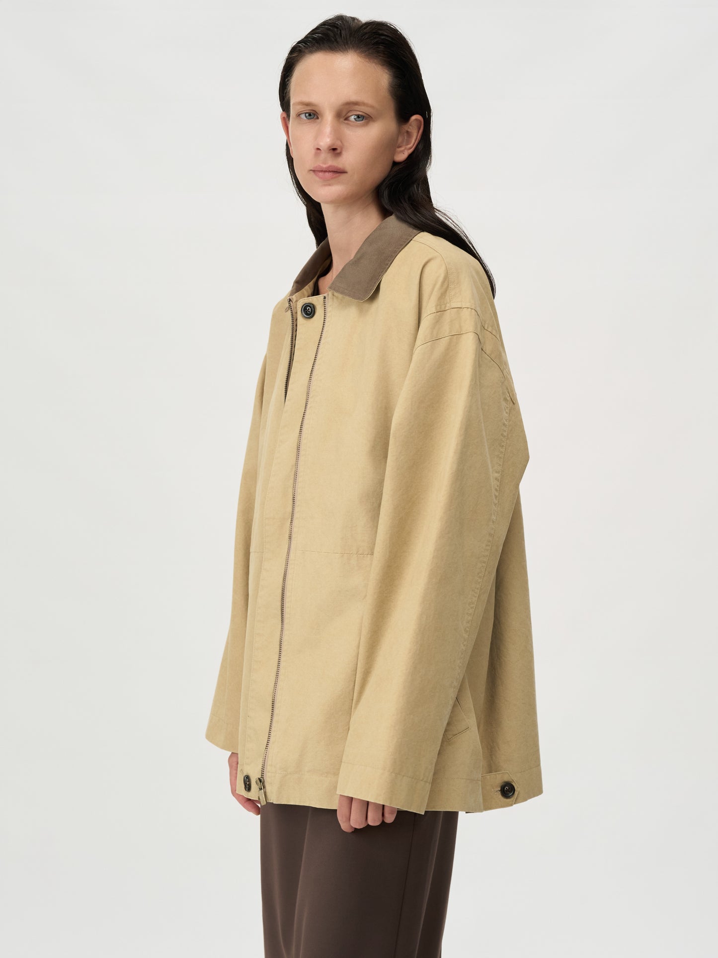 【MAGJAY 2025AW】Washing Cotton Work Jumper