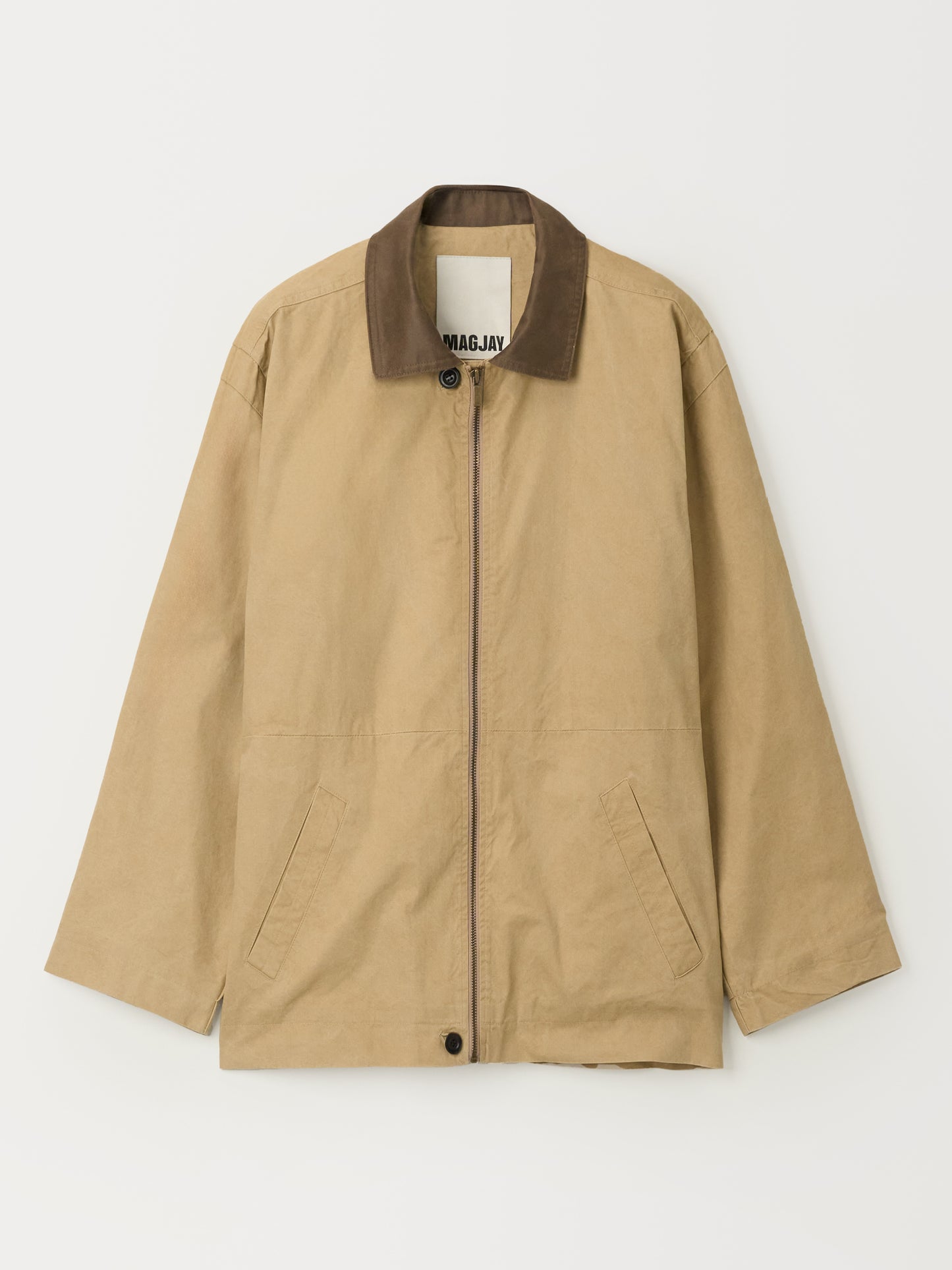 【MAGJAY 2025AW】Washing Cotton Work Jumper