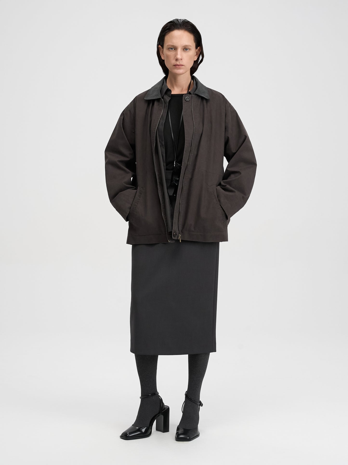 【MAGJAY 2025AW】Washing Cotton Work Jumper