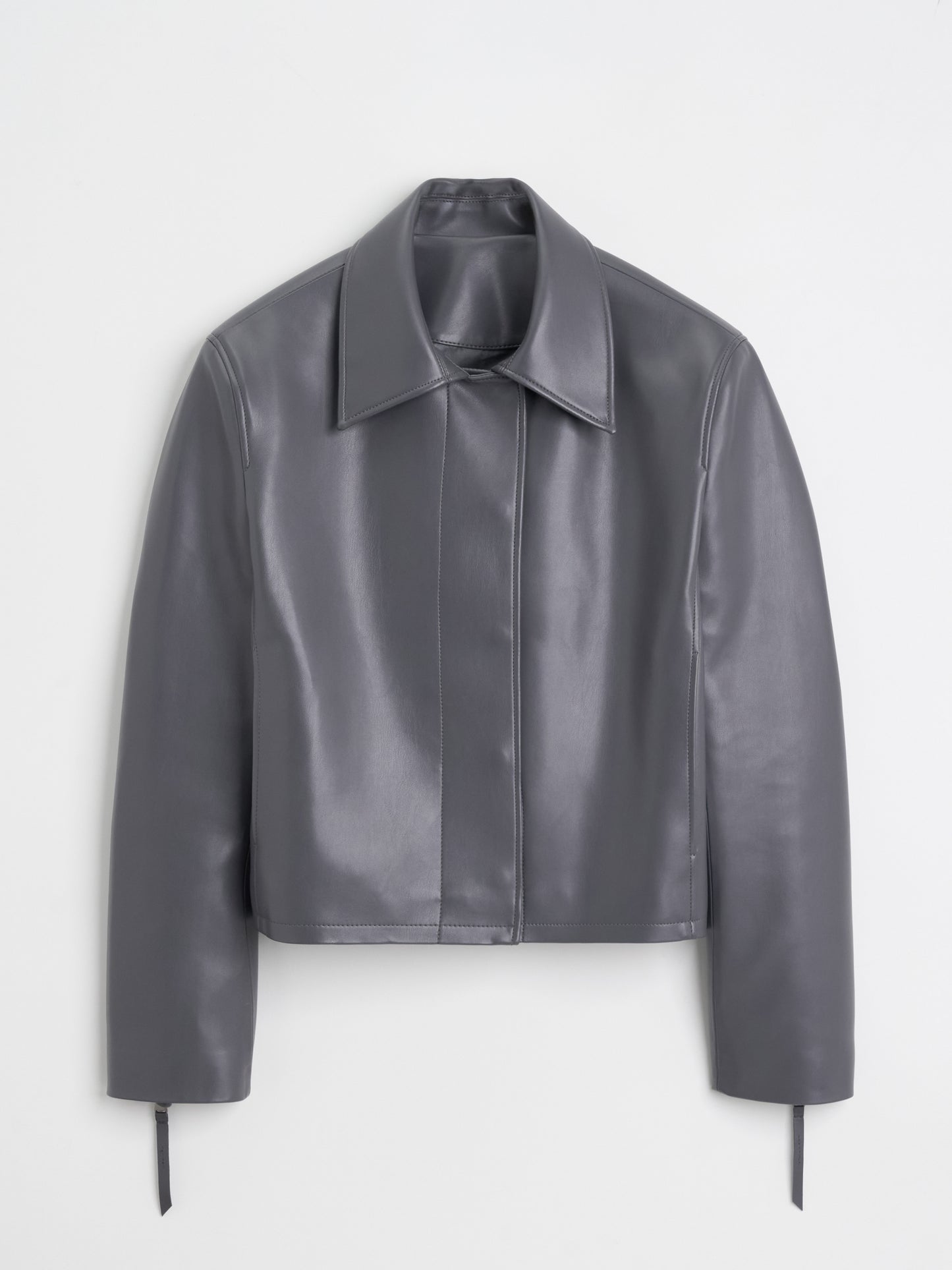 【MAGJAY 2025AW】Slick Leather Jacket