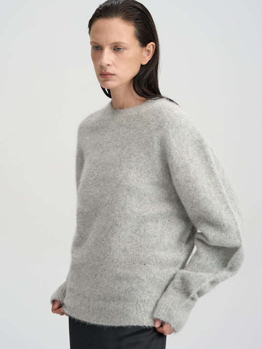 【MAGJAY 2025AW】Fox Hairley Round Knitwear