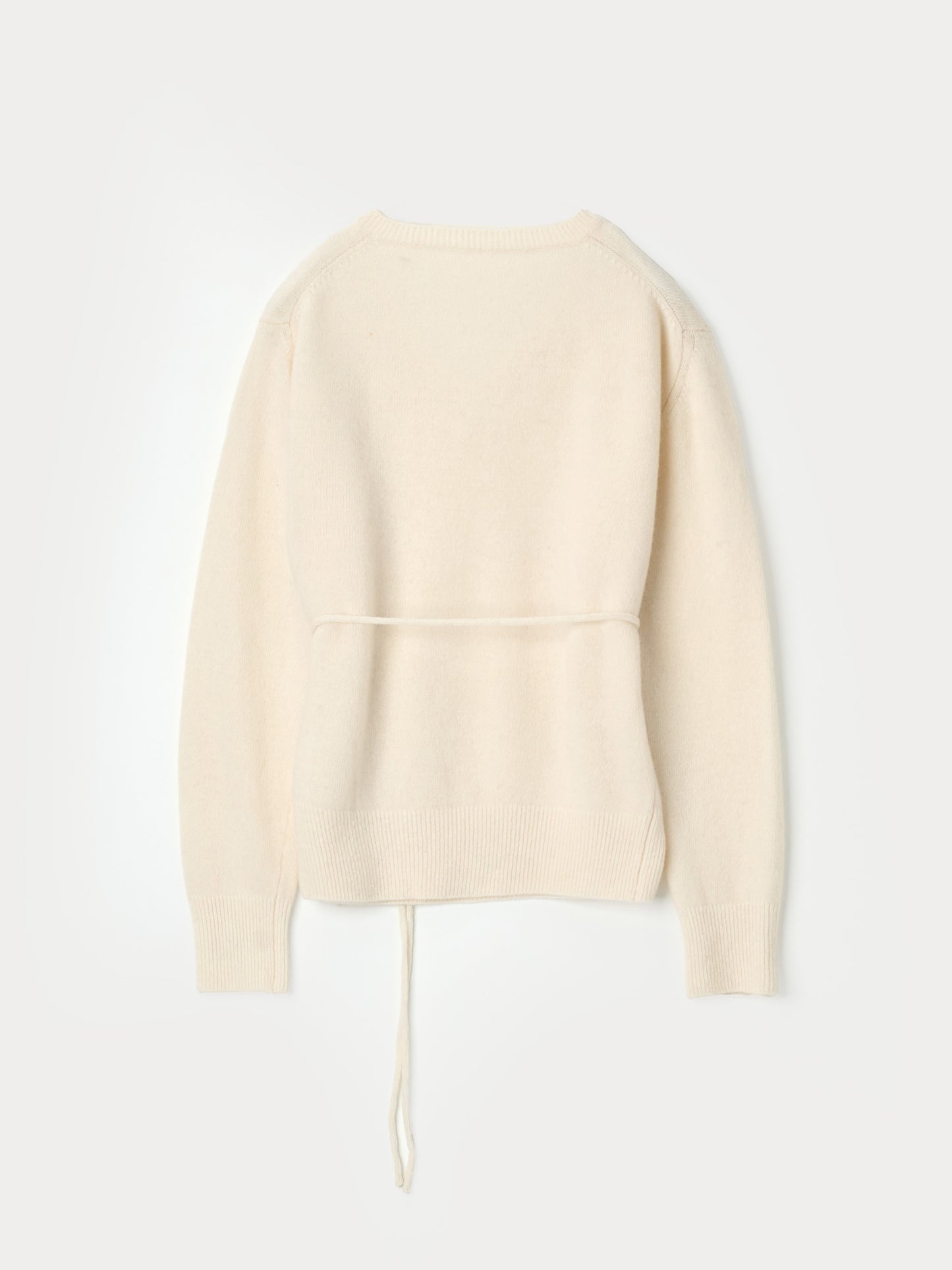 【MAGJAY 2025AW】Woolly Belted V-neck Knitwear
