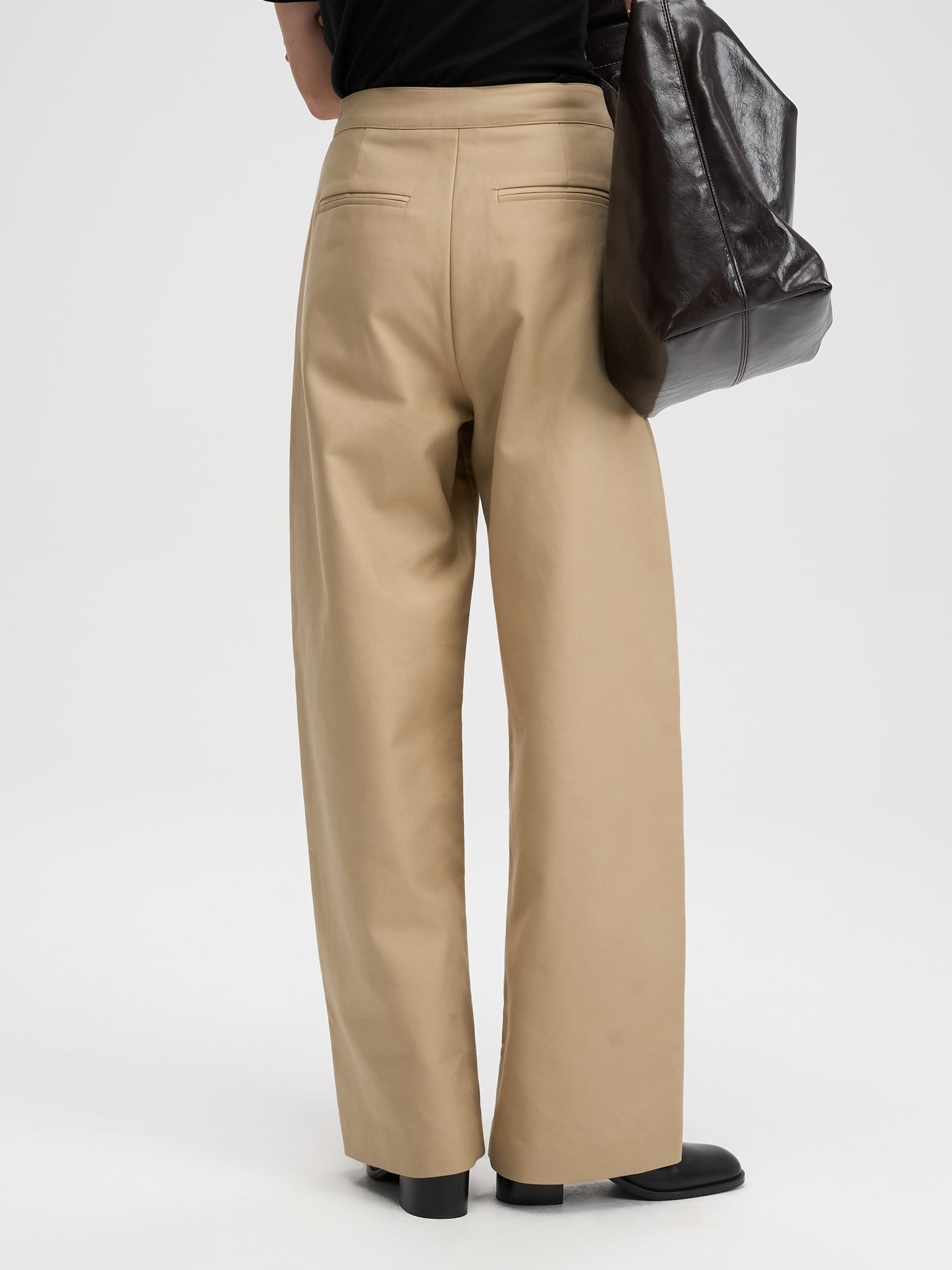 【MAGJAY 2025AW】Cotton Curved Fit Pants