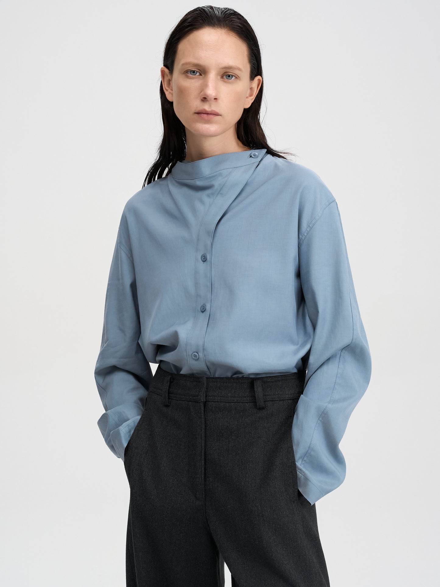 【MAGJAY 2025AW】Drape Blouse