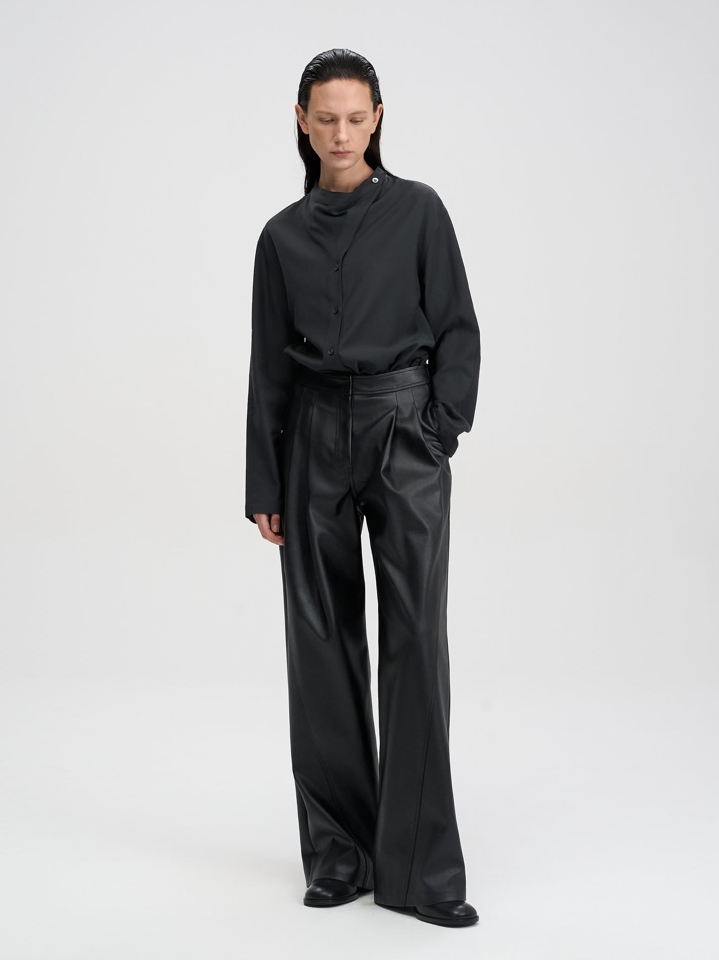 【MAGJAY 2025AW】Drape Blouse