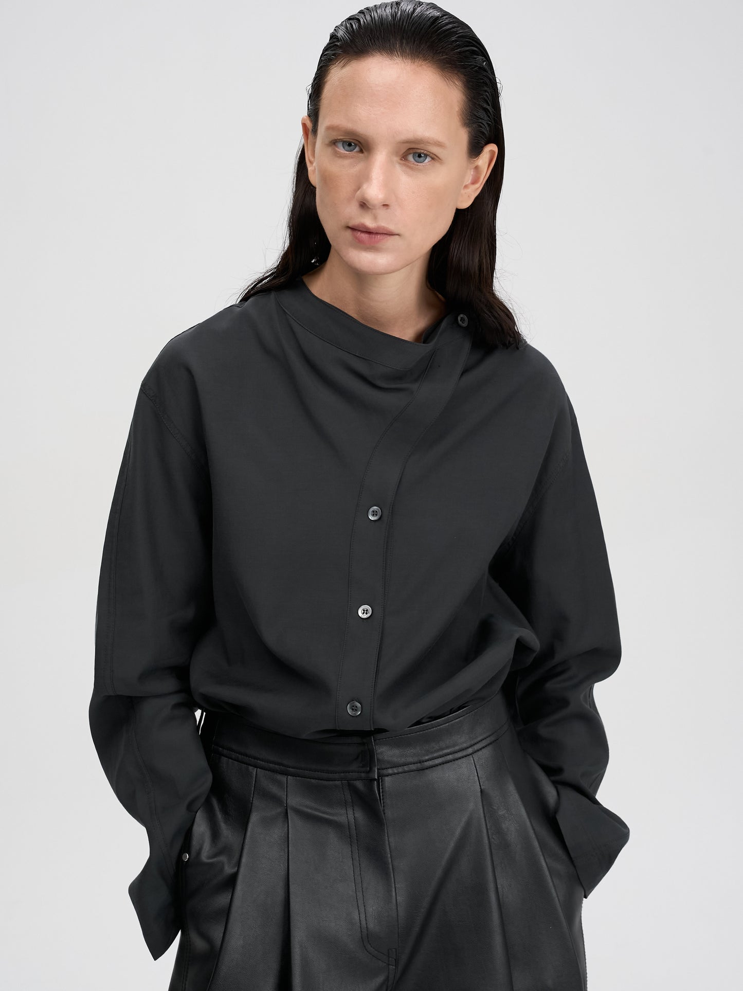 【MAGJAY 2025AW】Drape Blouse