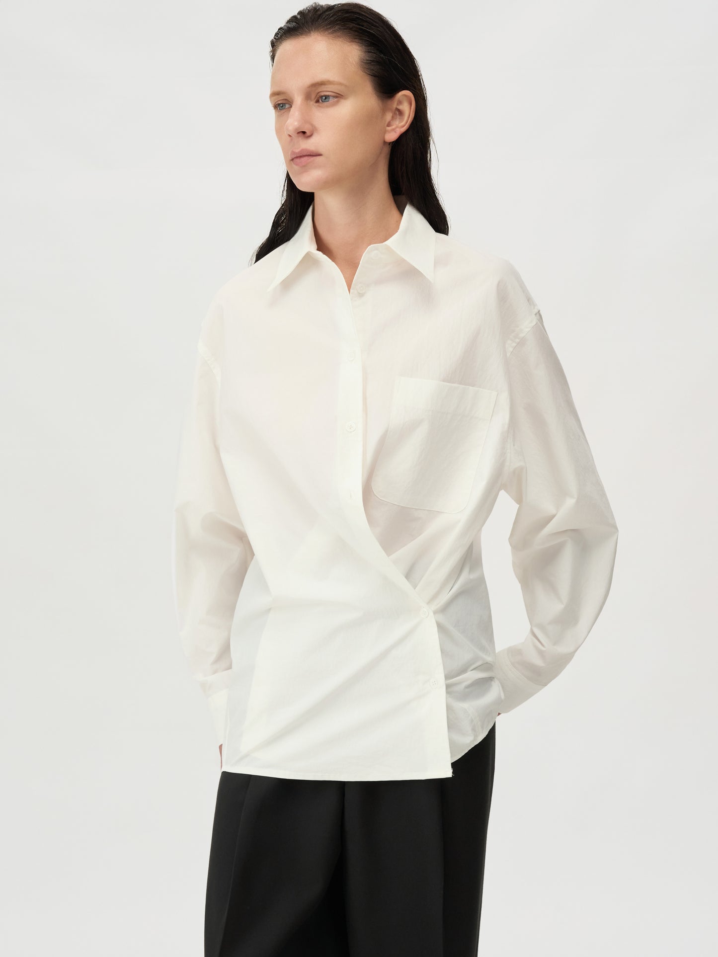 【MAGJAY 2025AW】Uno Cross Two Way Shirt