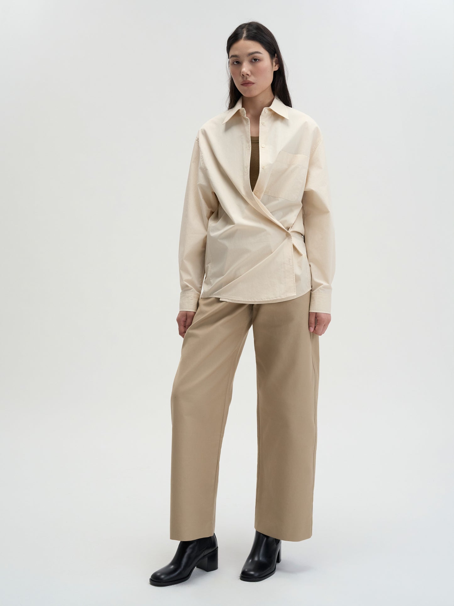 【MAGJAY 2025AW】Uno Cross Two Way Shirt