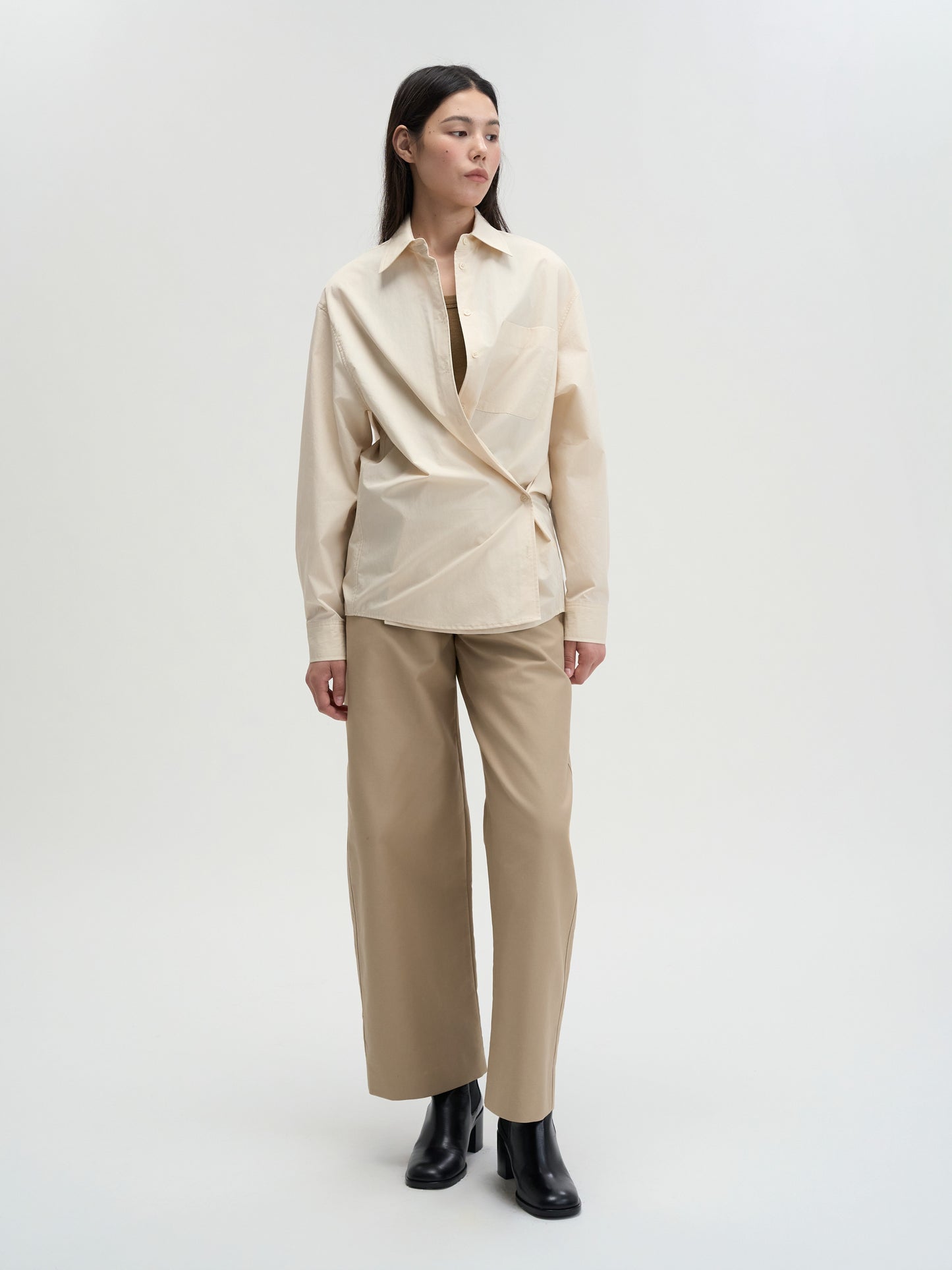 【MAGJAY 2025AW】Uno Cross Two Way Shirt