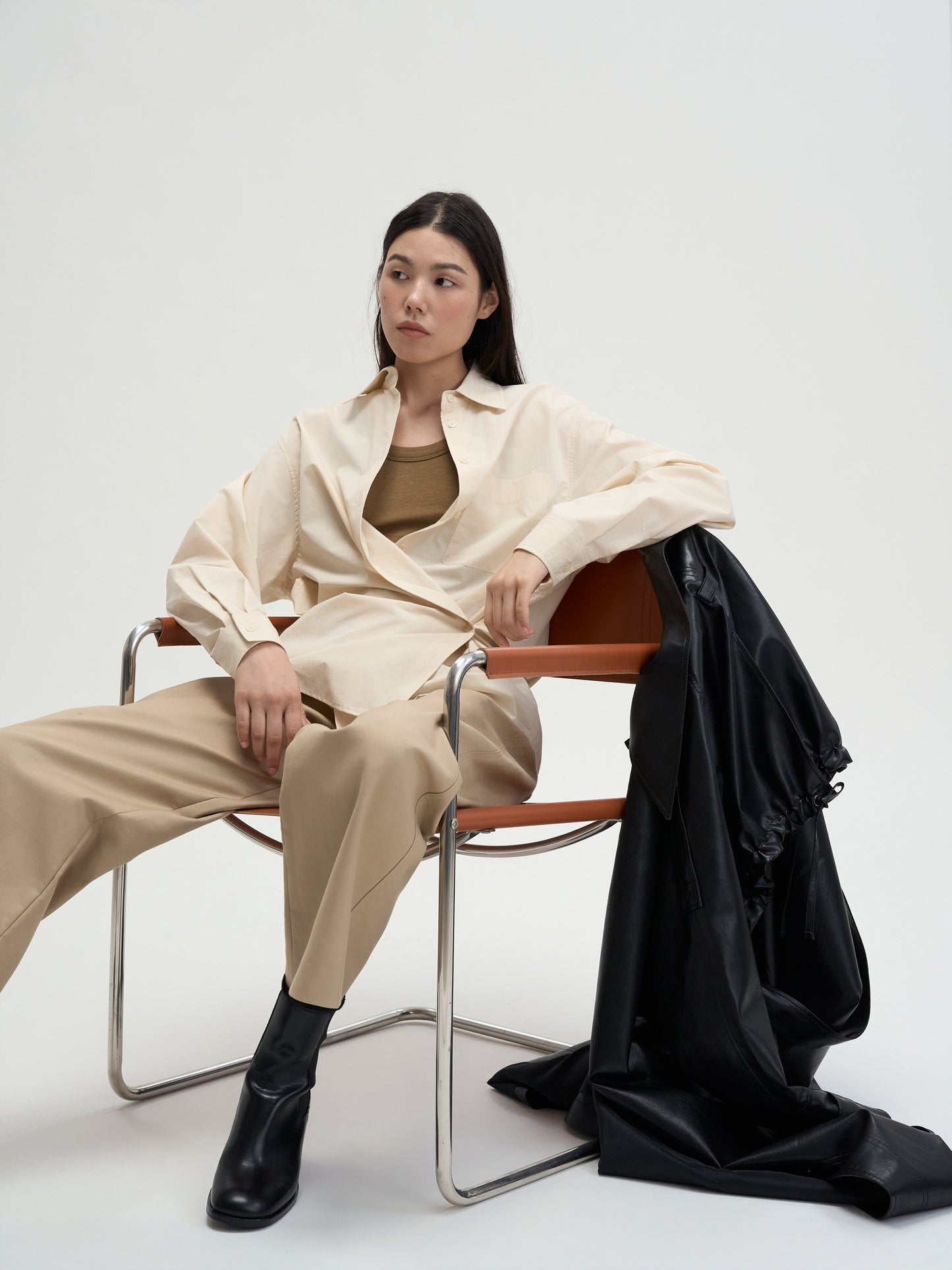 【MAGJAY 2025AW】Uno Cross Two Way Shirt