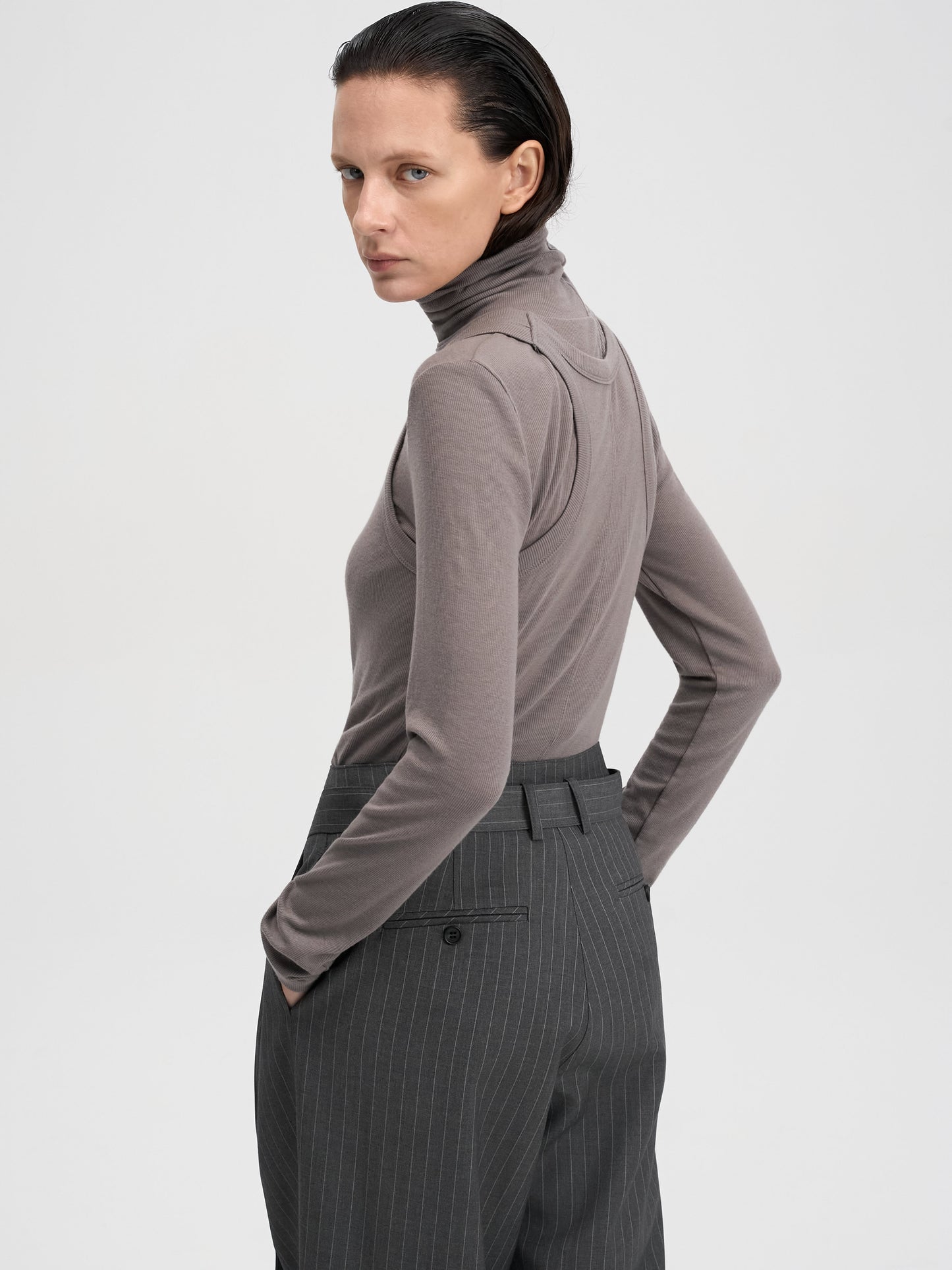 【MAGJAY 2025AW】Layered Turtleneck Set