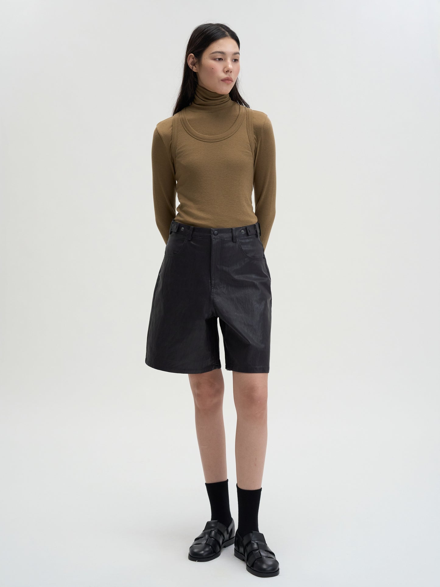 【MAGJAY 2025AW】Layered Turtleneck Set