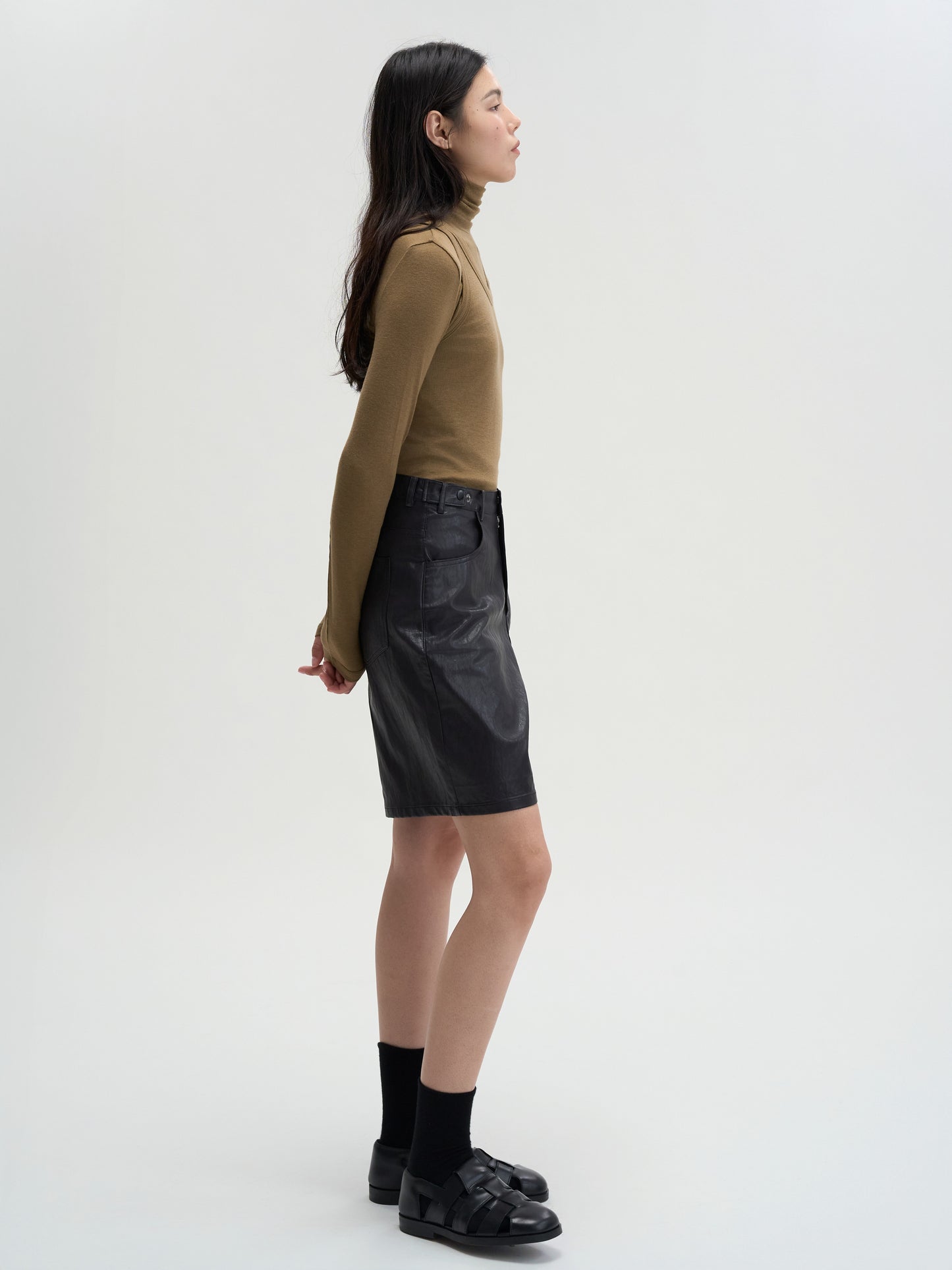 【MAGJAY 2025AW】Layered Turtleneck Set