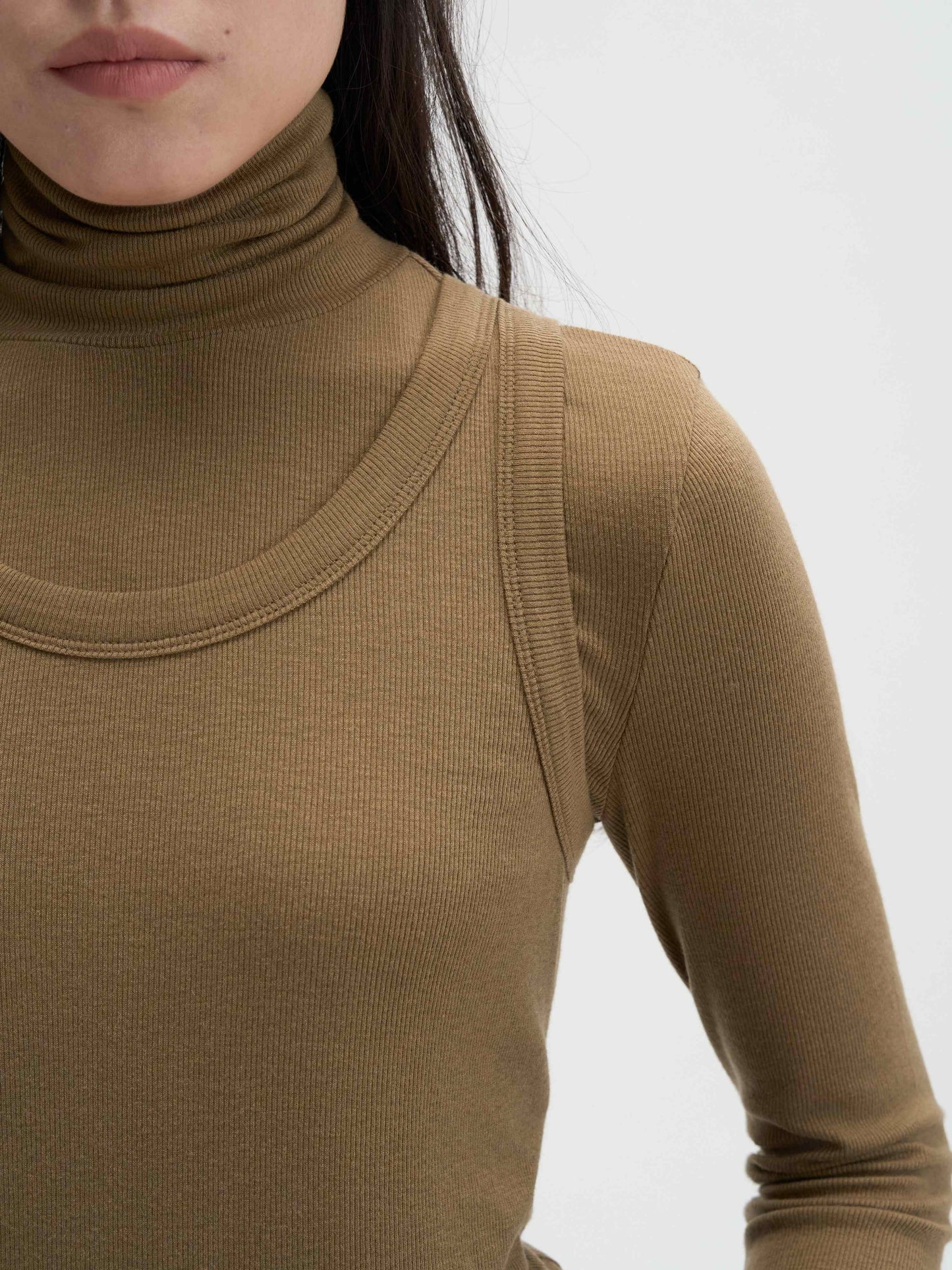 【MAGJAY 2025AW】Layered Turtleneck Set