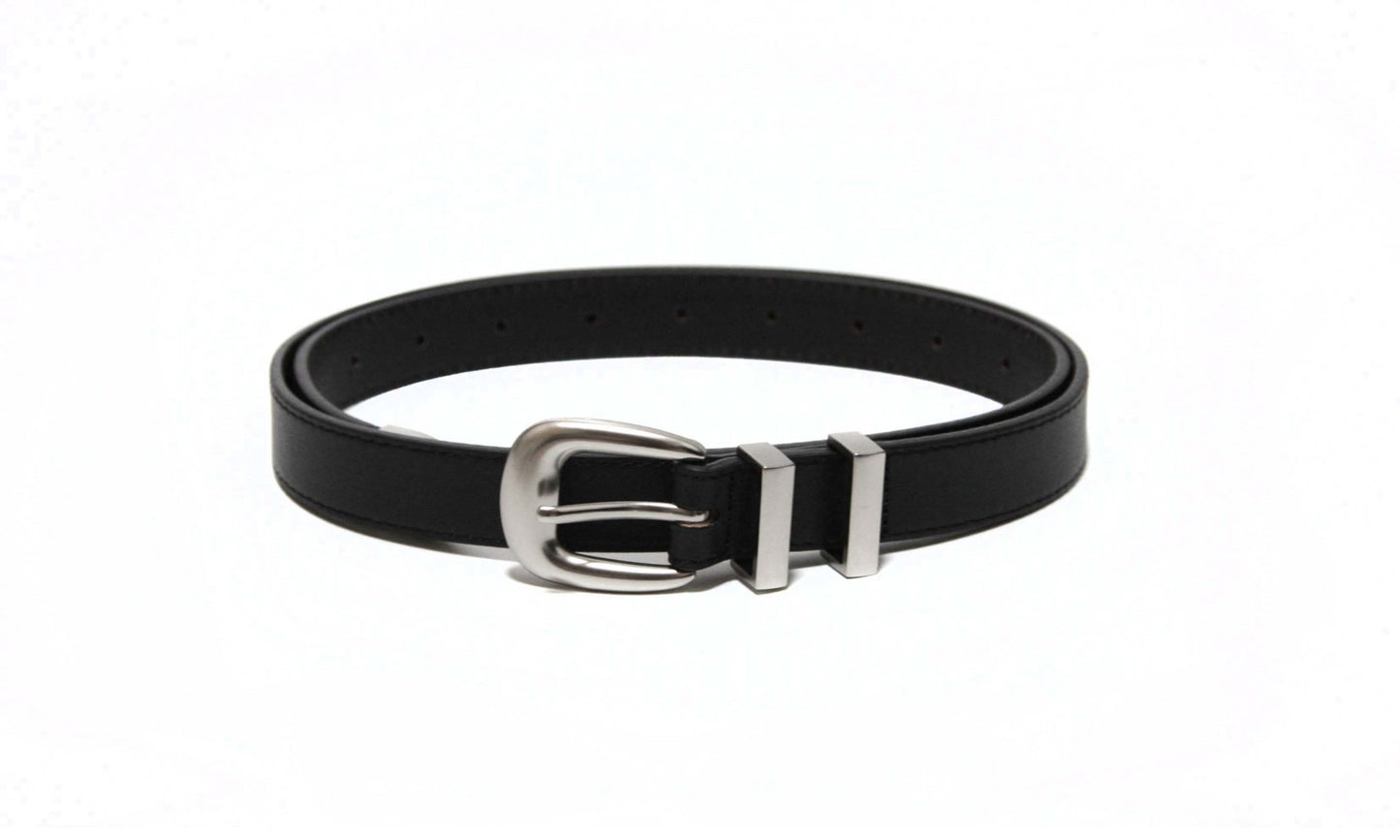 Medium Western Belt-BLACK