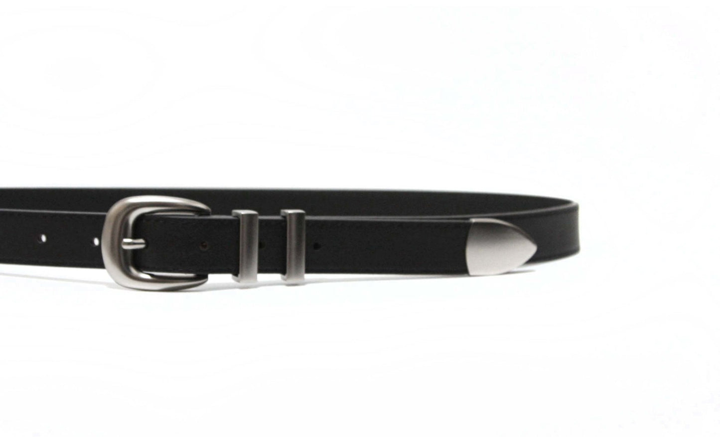 Medium Western Belt-BLACK