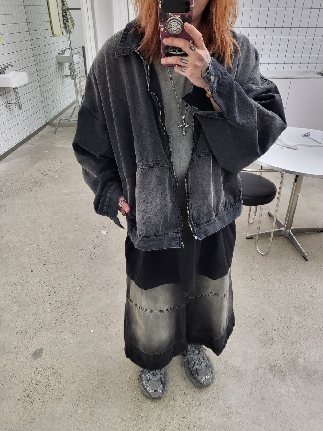 Aging Trucker Jacket