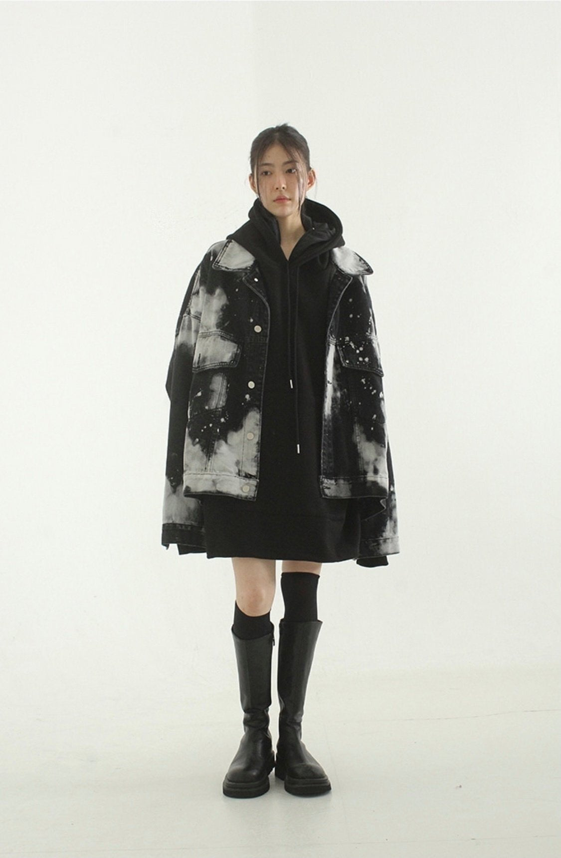 Bleach Black Jeans Jacket