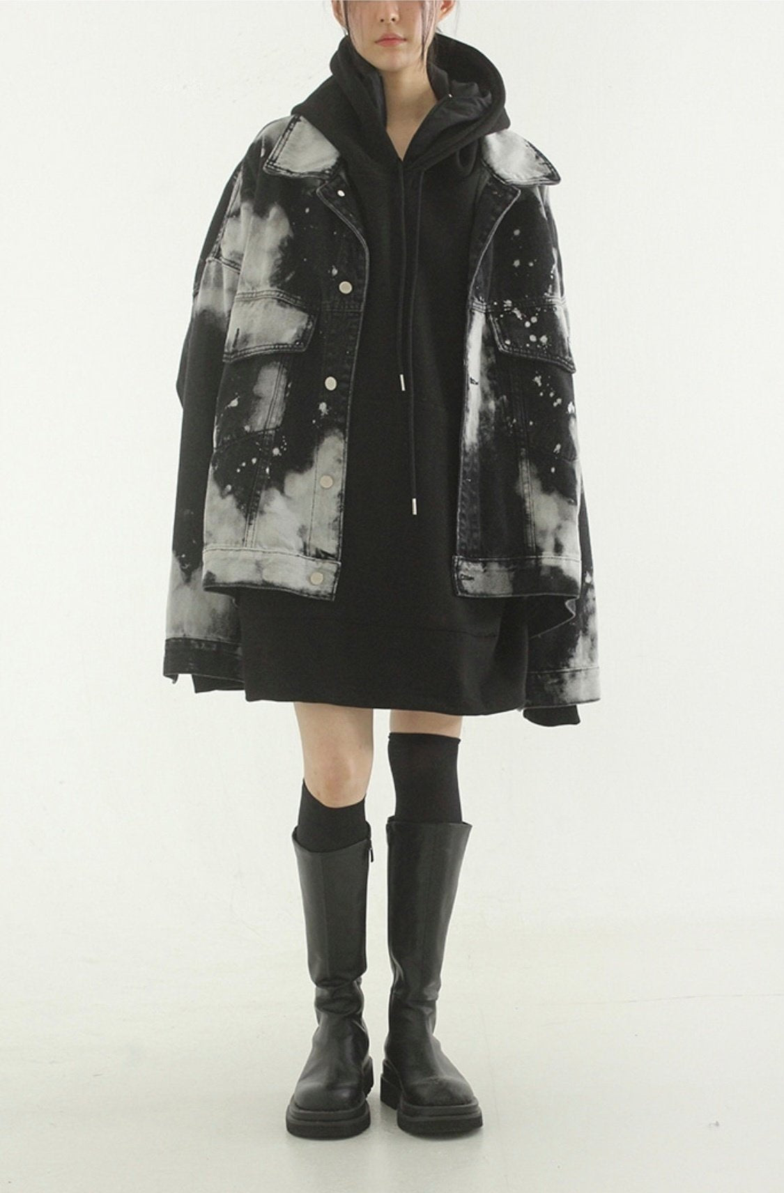 Bleach Black Jeans Jacket