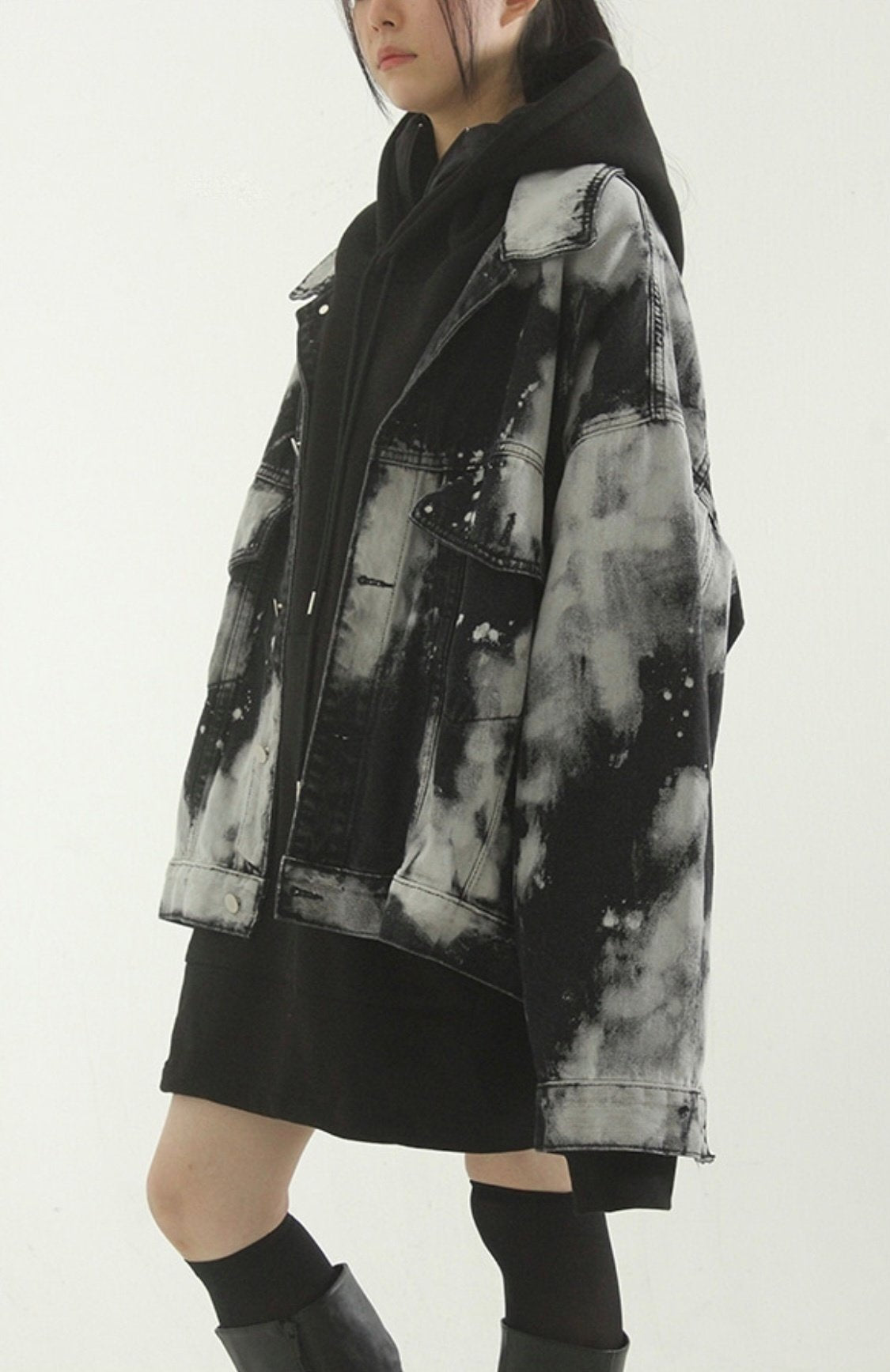 Bleach Black Jeans Jacket