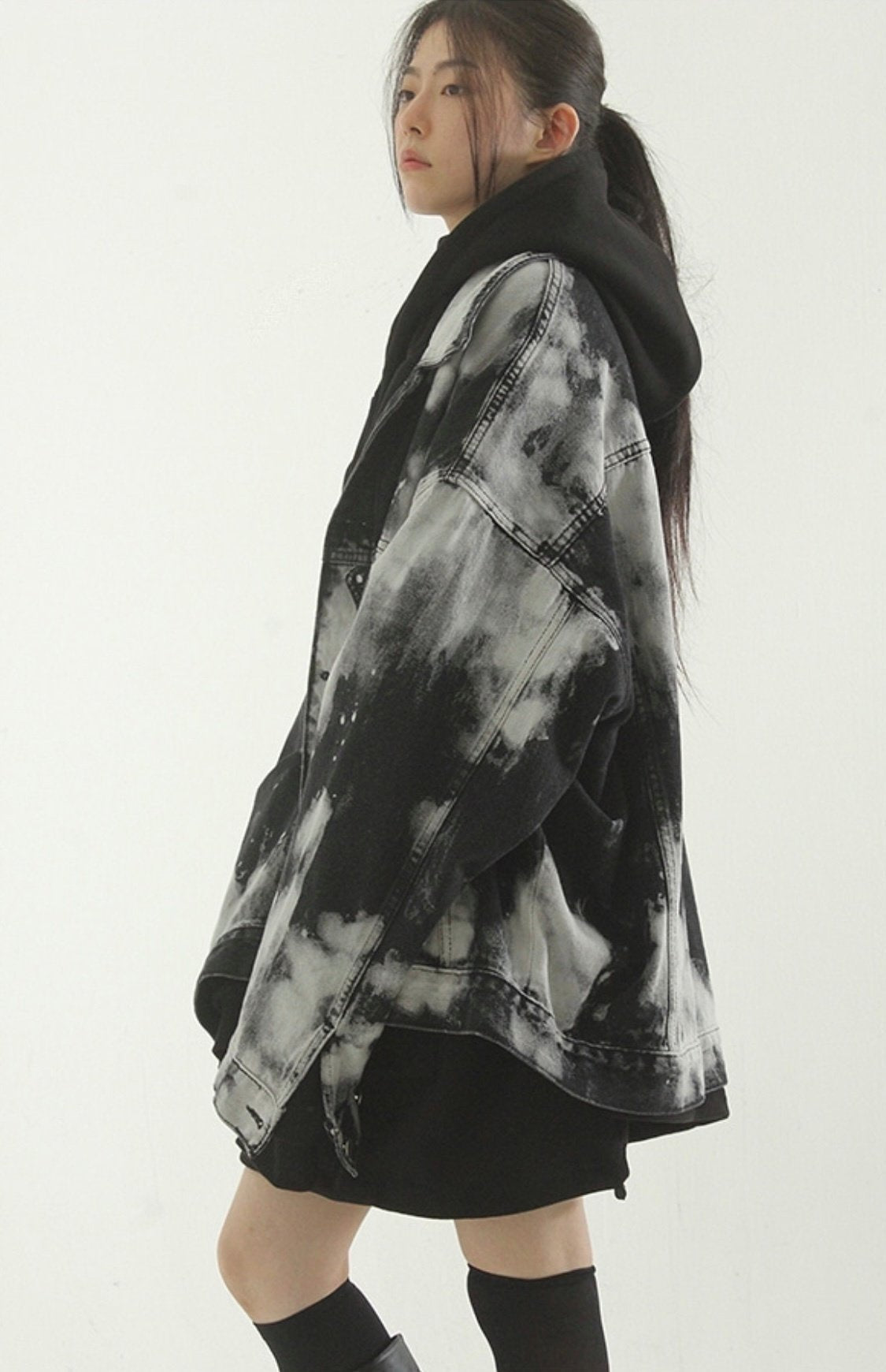 Bleach Black Jeans Jacket