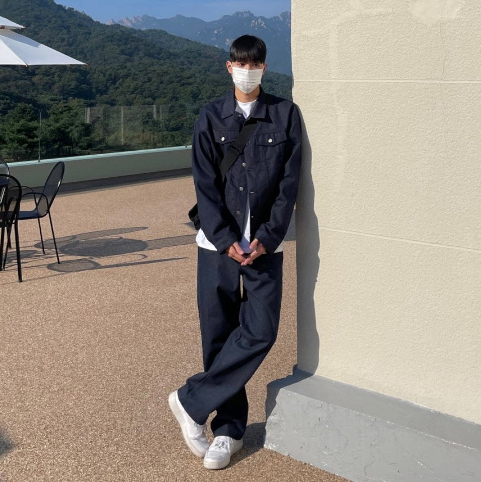 Classic Deep Indigo Denim Set-up