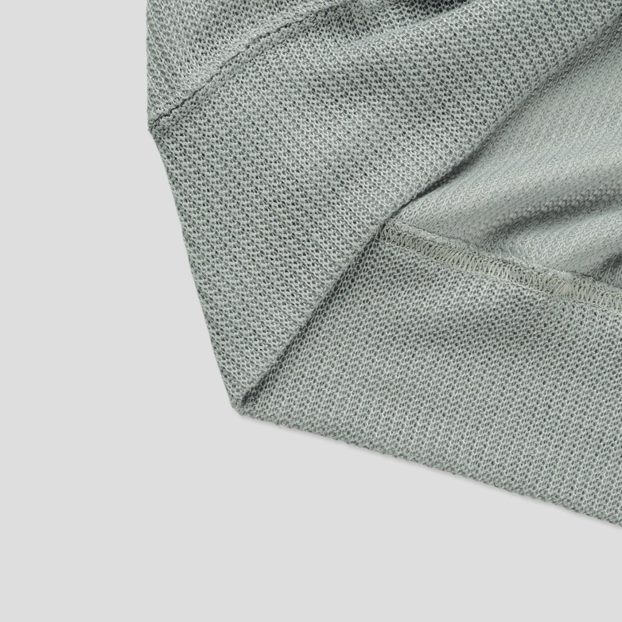 Meshed Thin Crop Summer Knit