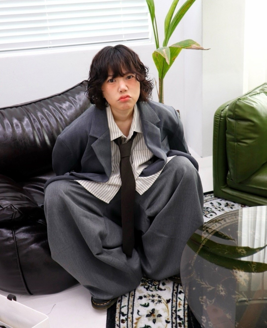 Over Slacks Set Up – Black / Charcoal