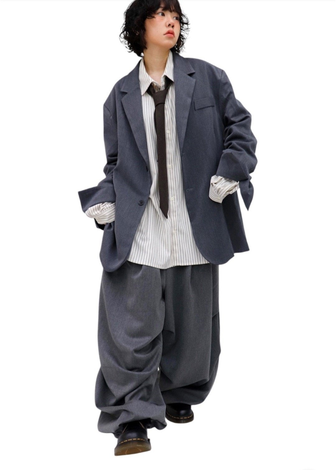 Over Slacks Set Up – Black / Charcoal