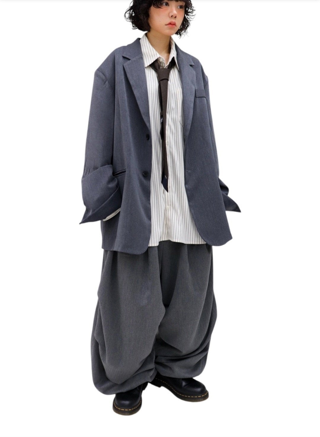 Over Slacks Set Up – Black / Charcoal