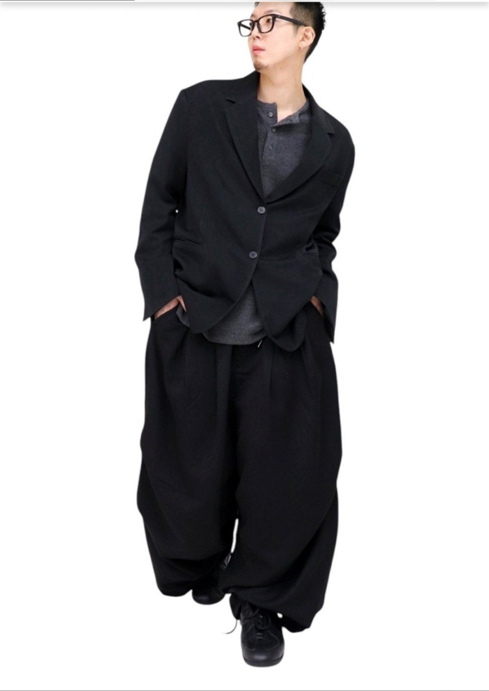 Over Slacks Set Up – Black / Charcoal